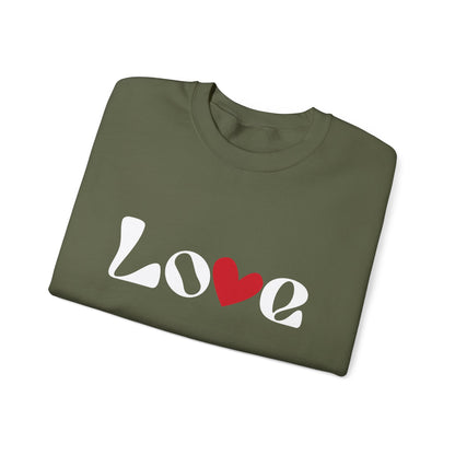 Love With A Heart | Sweatshirt