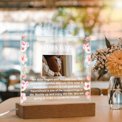 Mama to be | Acrylic Square Plaque