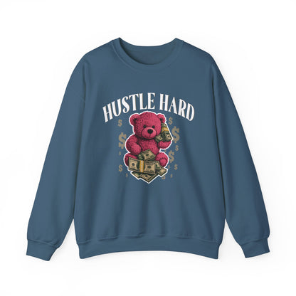 Hustle Hard | Pink Teddy | Sweatshirt
