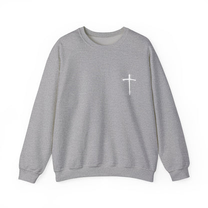 Have Faith | Lo, I'm With You | Inspirational  | Sweatshirt (Back & Front Print)