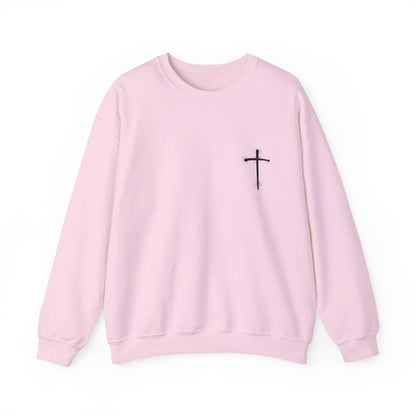 Have Faith | Lo, I'm With You | Inspirational  | Sweatshirt (Back & Front Print)