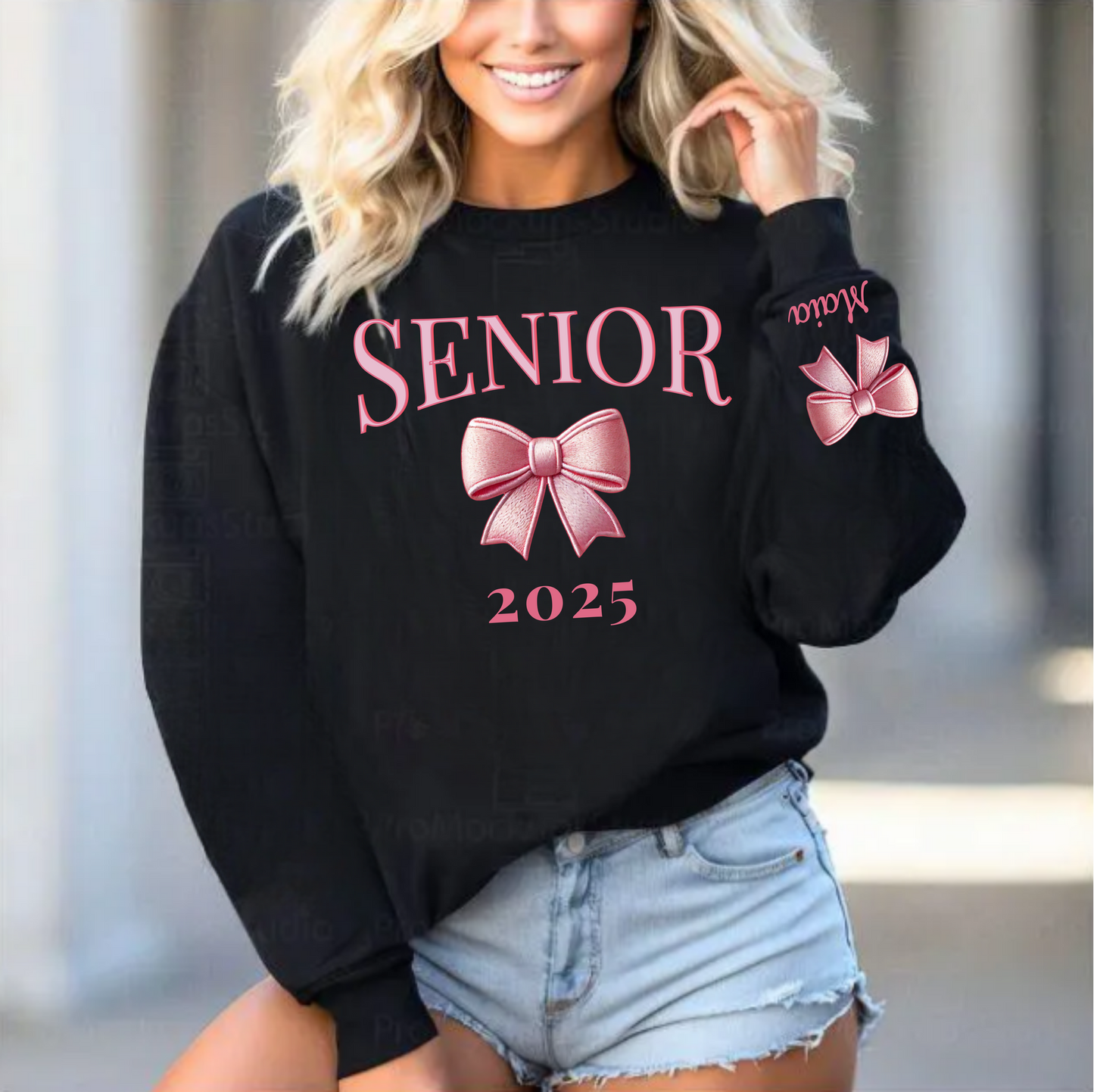 Senior Bow | Sweatshirt | T-Shirt | Graduation Gift