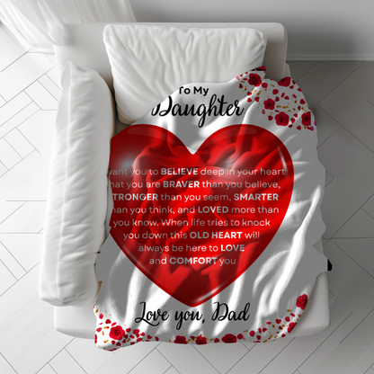 To My Daughter | This Old Heart Will Love You | Blanket