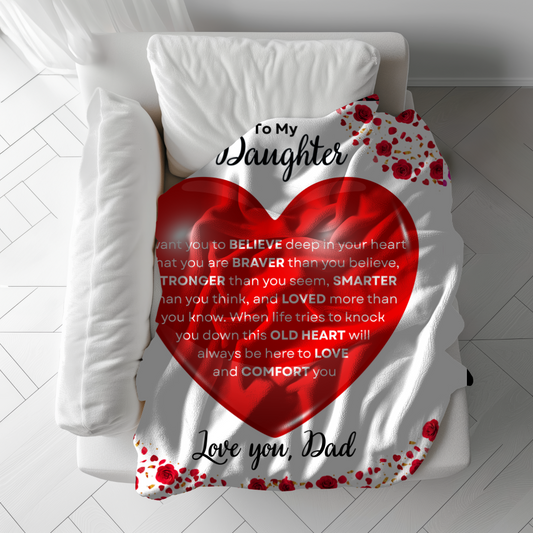 To My Daughter | This Old Heart Will Love You | Blanket