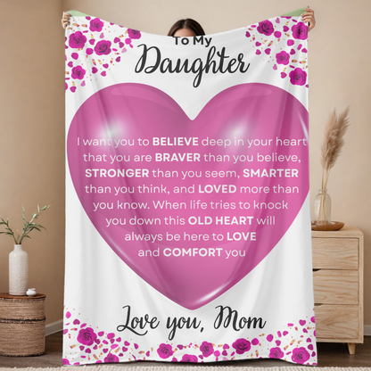 To My Daughter | This Old Heart Will Love You | Blanket