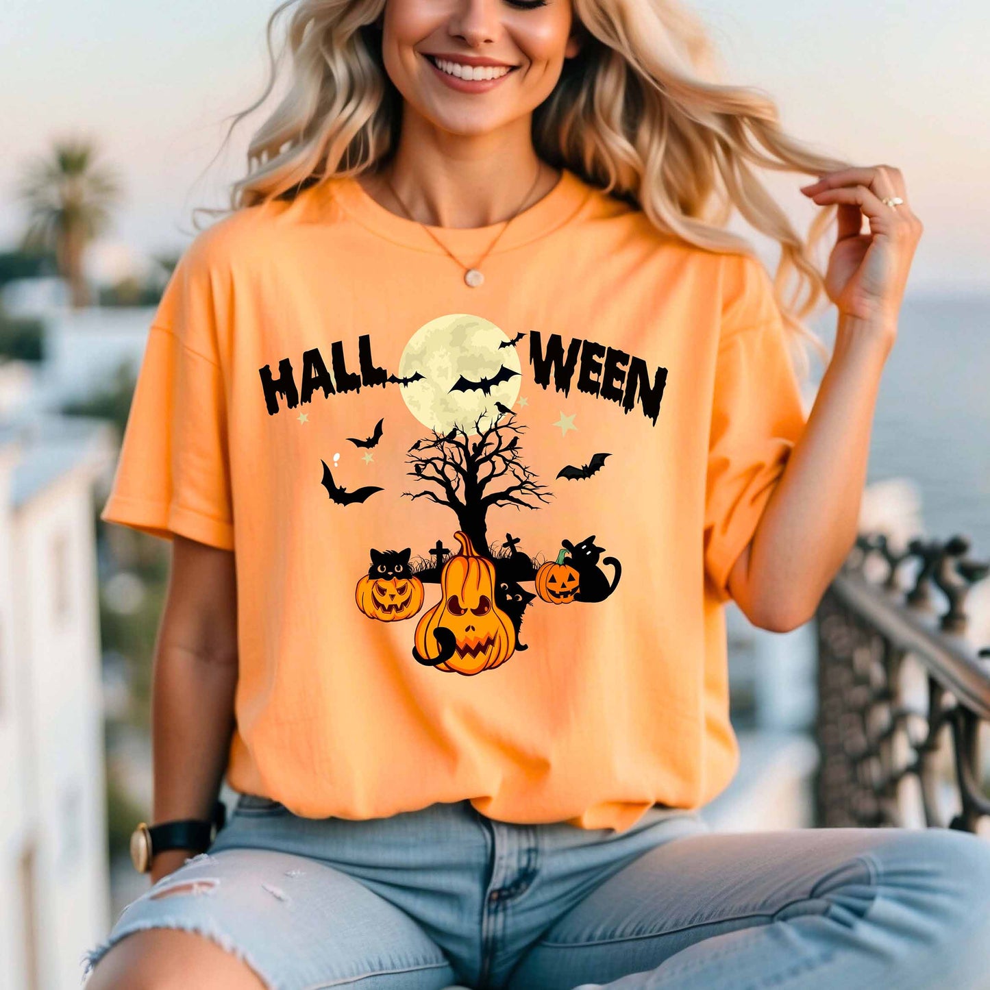 Halloween Cats - Unisex Tee