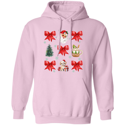 Christmas Coquette Bow | Hoodie