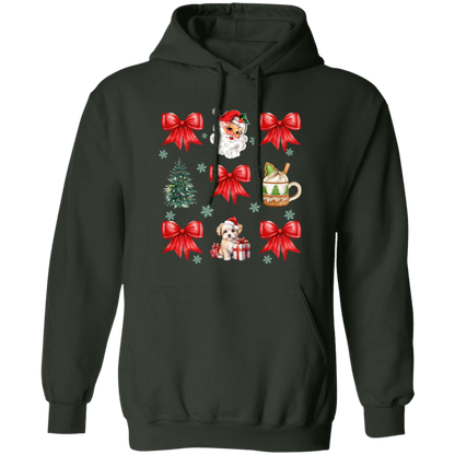 Christmas Coquette Bow | Hoodie