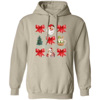 Christmas Coquette Bow | Hoodie