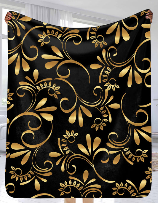 Gold Pattern | Blanket | 2 Colors