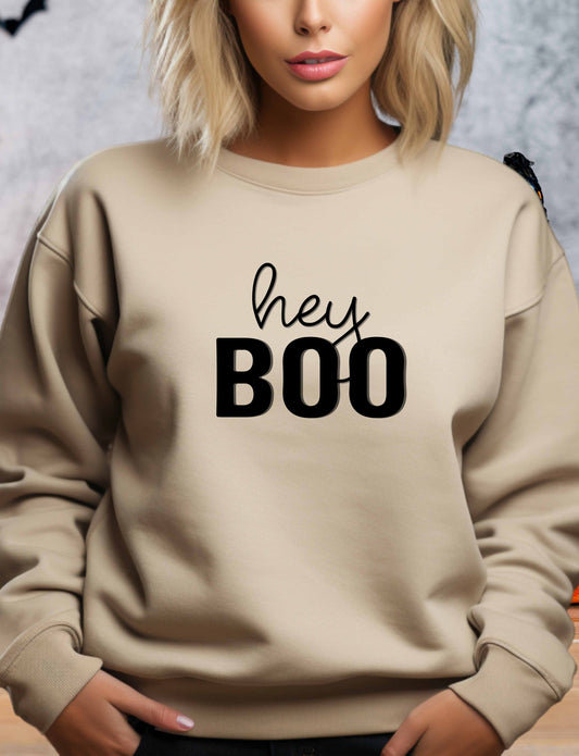 Halloween Hey Boo Sweatshirt