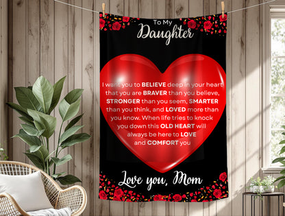 To My Daughter | This Old Heart Will Love You | Blanket