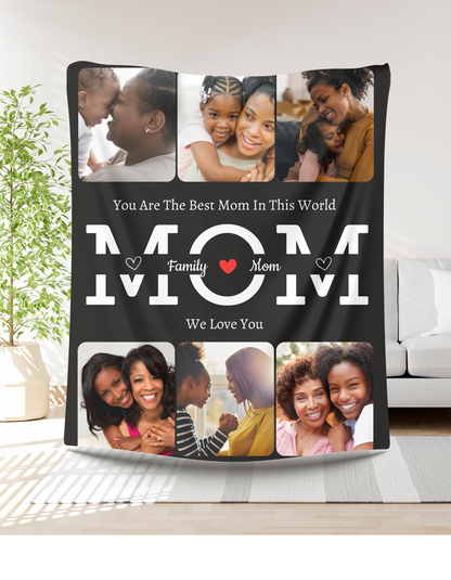 Mom's  | Cozy Plush Fleece Blanket