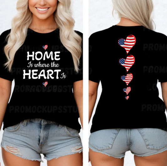 American Heart Flag - Tee