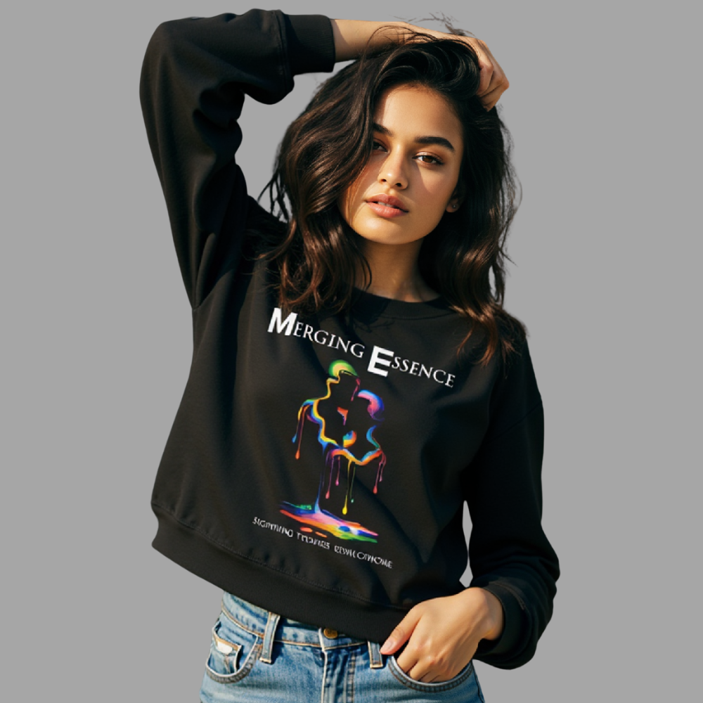 Couple Paint Art | Merging Essence | T-Shirt | Sweatshirt | Hoodie