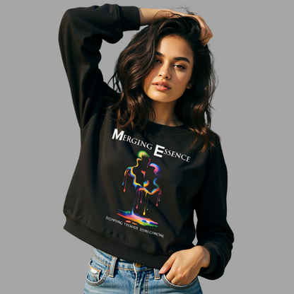 Couple Paint Art | Merging Essence | T-Shirt | Sweatshirt | Hoodie