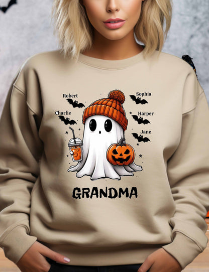 Halloween Personalized Ghost -Unisex T-Shirt