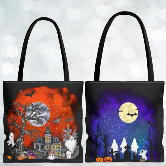 Halloween|Tote Bag  |Black