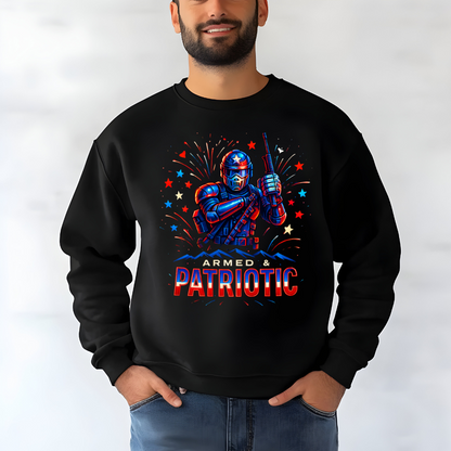 4th of July | Armed & Patriotic | Sweatshirt