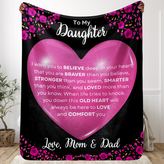 To My Daughter | This Old Heart Will Love You | Blanket