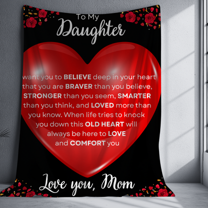 To My Daughter | This Old Heart Will Love You | Blanket