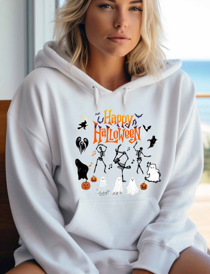 Halloween - Happy Dancing Ghost -Hoodie