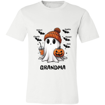 Halloween Personalized Ghost -Unisex T-Shirt