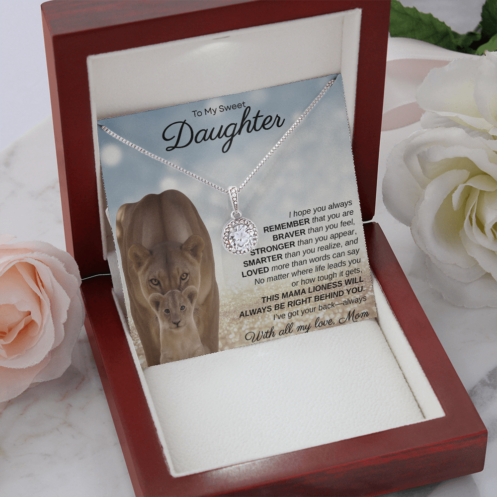 To My Sweet Daughter, I Hope You Always Remember | Eternal Hope Necklace