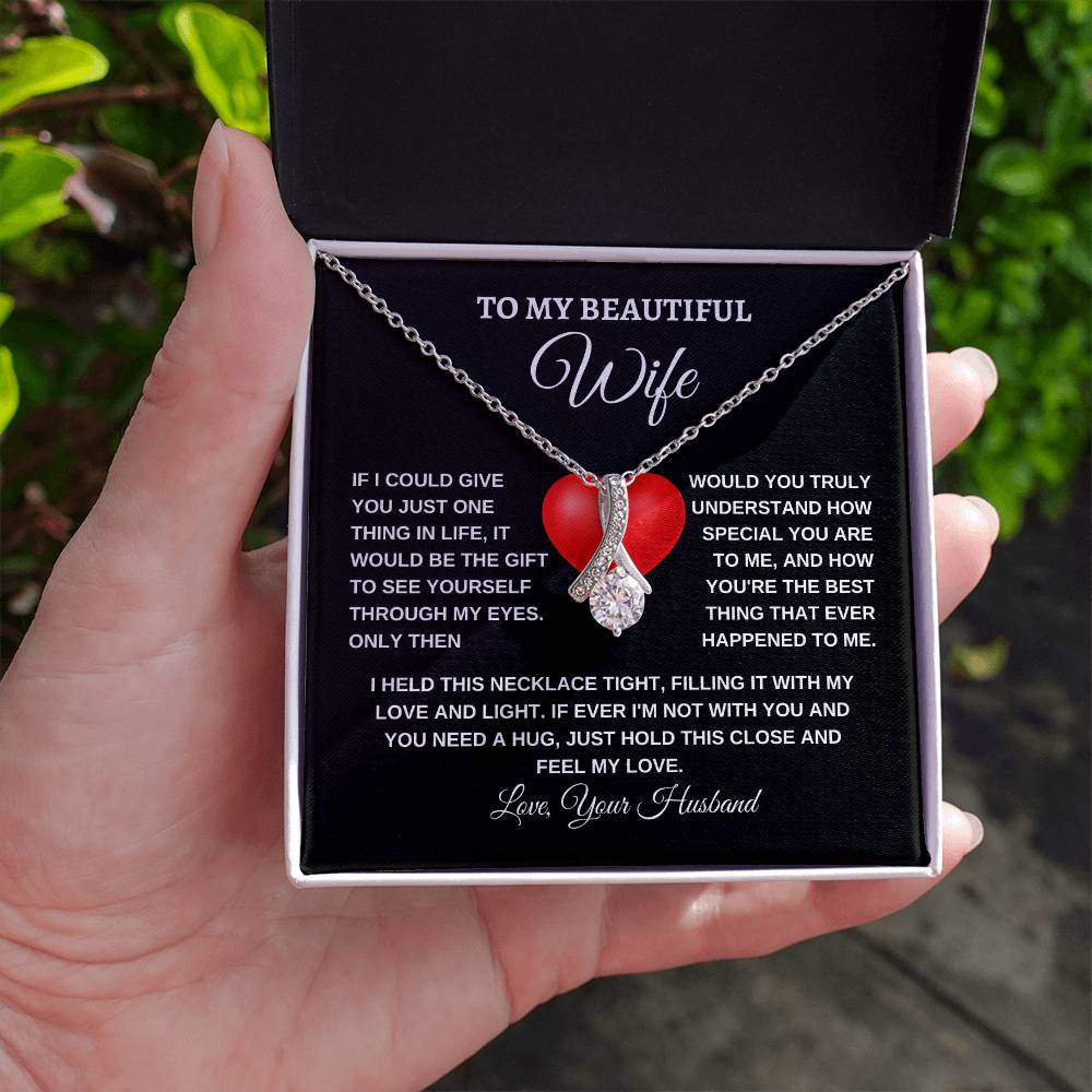 To my Beautiful Wife | Alluring Necklace