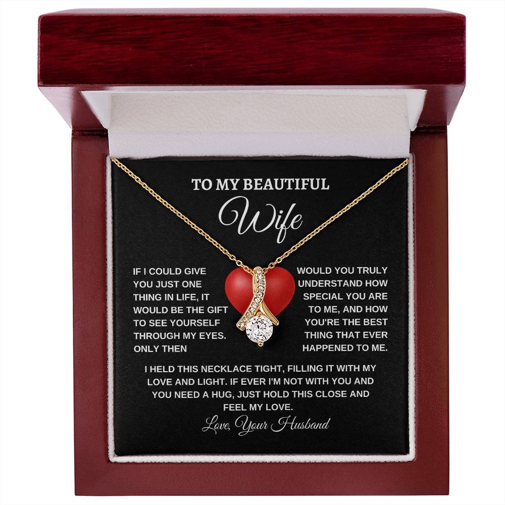 To my Beautiful Wife | Alluring Necklace