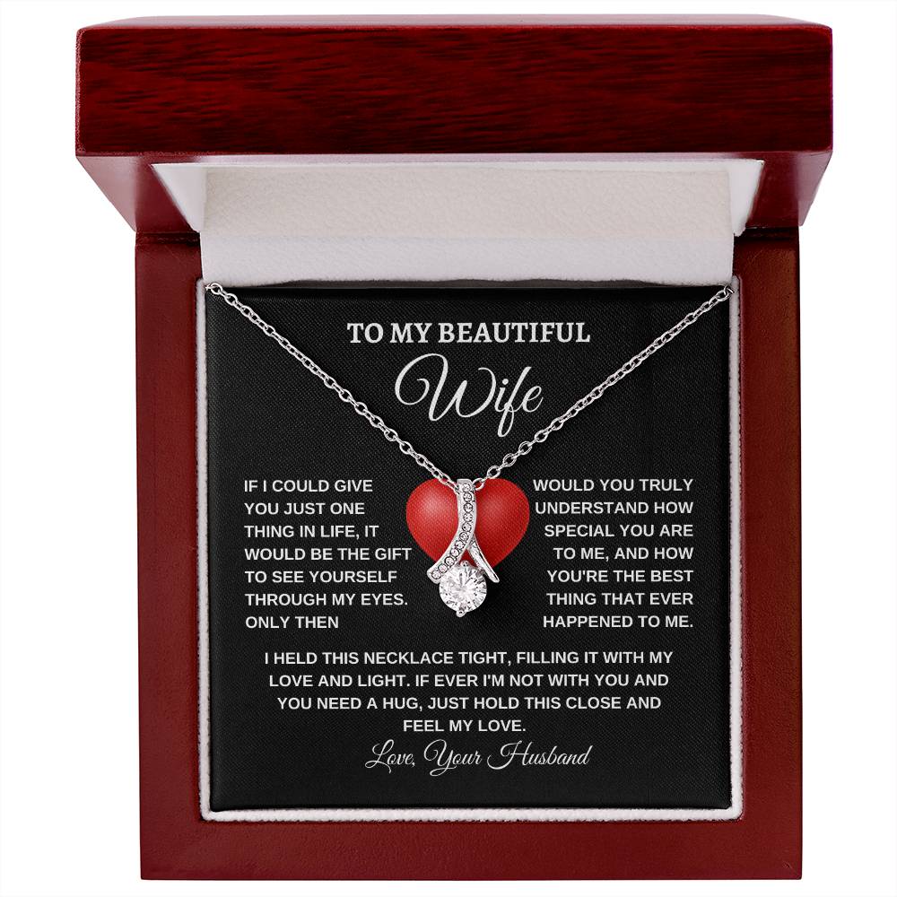 To my Beautiful Wife | Alluring Necklace