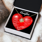 To My Beautiful Daughter | This Old Heart Will Love you Always | Love Knot Necklace