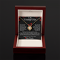 To My Wonderful Mom | Love Knot Necklace