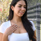 To My Sweet Daughter, I Hope You Always Remember | Interlock Hearts Necklace