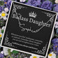 To my Badass Daughter - Signature Style Custom Name Necklace