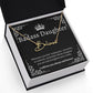 To my Badass Daughter - Signature Style Custom Name Necklace