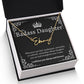 To my Badass Daughter - Signature Style Custom Name Necklace