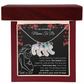 Amazing Mama To Be | My Mommy | Custom Baby Feet with Birthstone  Necklace