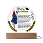 Congratulation on Your Graduation |  lighted | Circle  Acrylic Plaque.