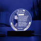 The Best Gift for The Moment | Happy Graduation | Circle Acrylic Plaque