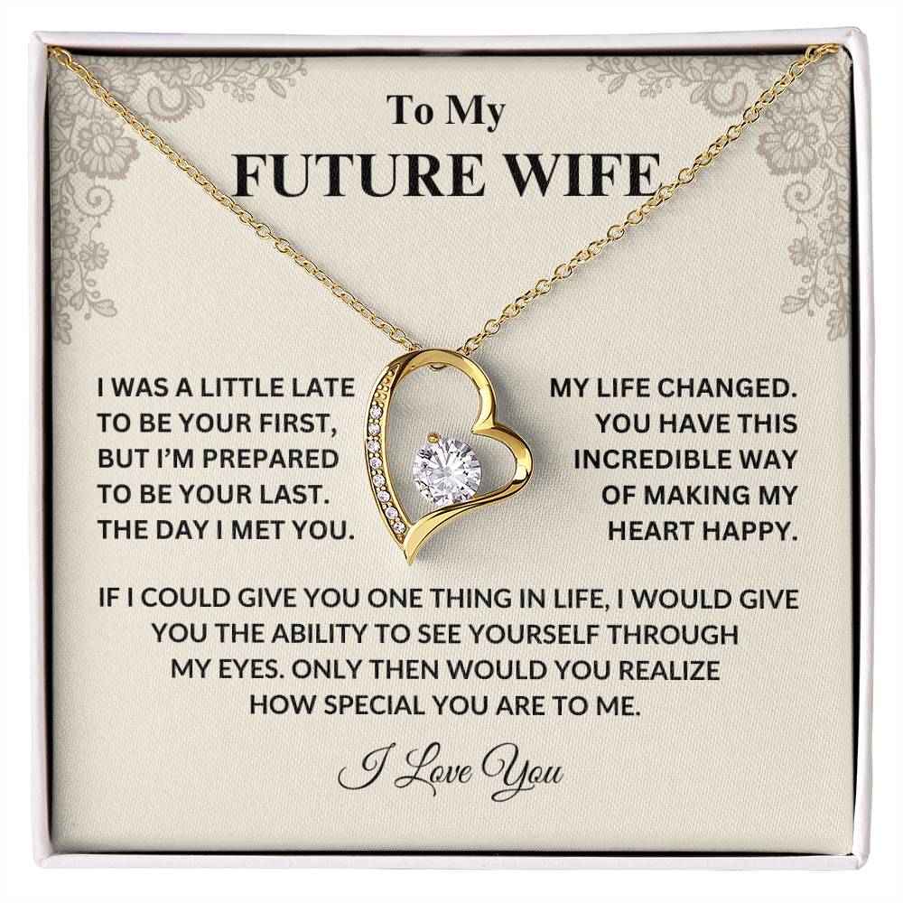 To My Future Wife | Forever Love Necklace