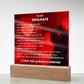 To My Soulmate Acrylic Plaque