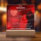 To My Soulmate Acrylic Plaque
