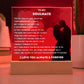 To My Soulmate Acrylic Plaque