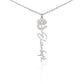 Beautiful customizable birth flower Name Necklace