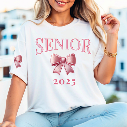 Senior Bow | Sweatshirt | T-Shirt | Graduation Gift