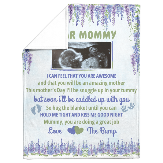 Dear Mommy Baby Bump | Blanket
