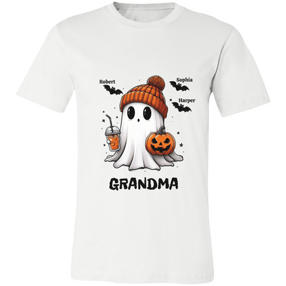 Halloween Personalized Ghost -Unisex T-Shirt