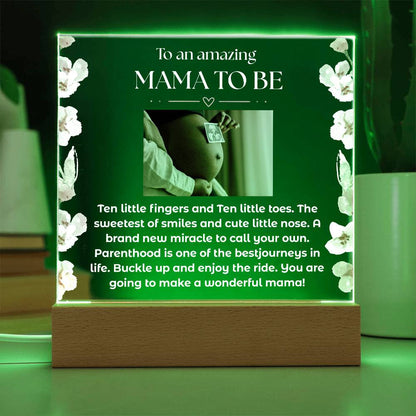Mama to be | Acrylic Square Plaque