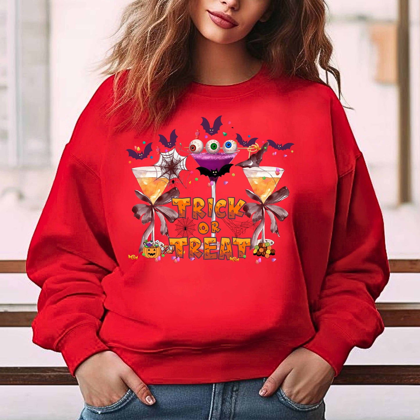 Halloween Trick Or Treat - Sweatshirt